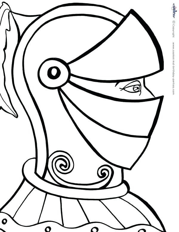 600x777 Download Printable Knight Coloring
