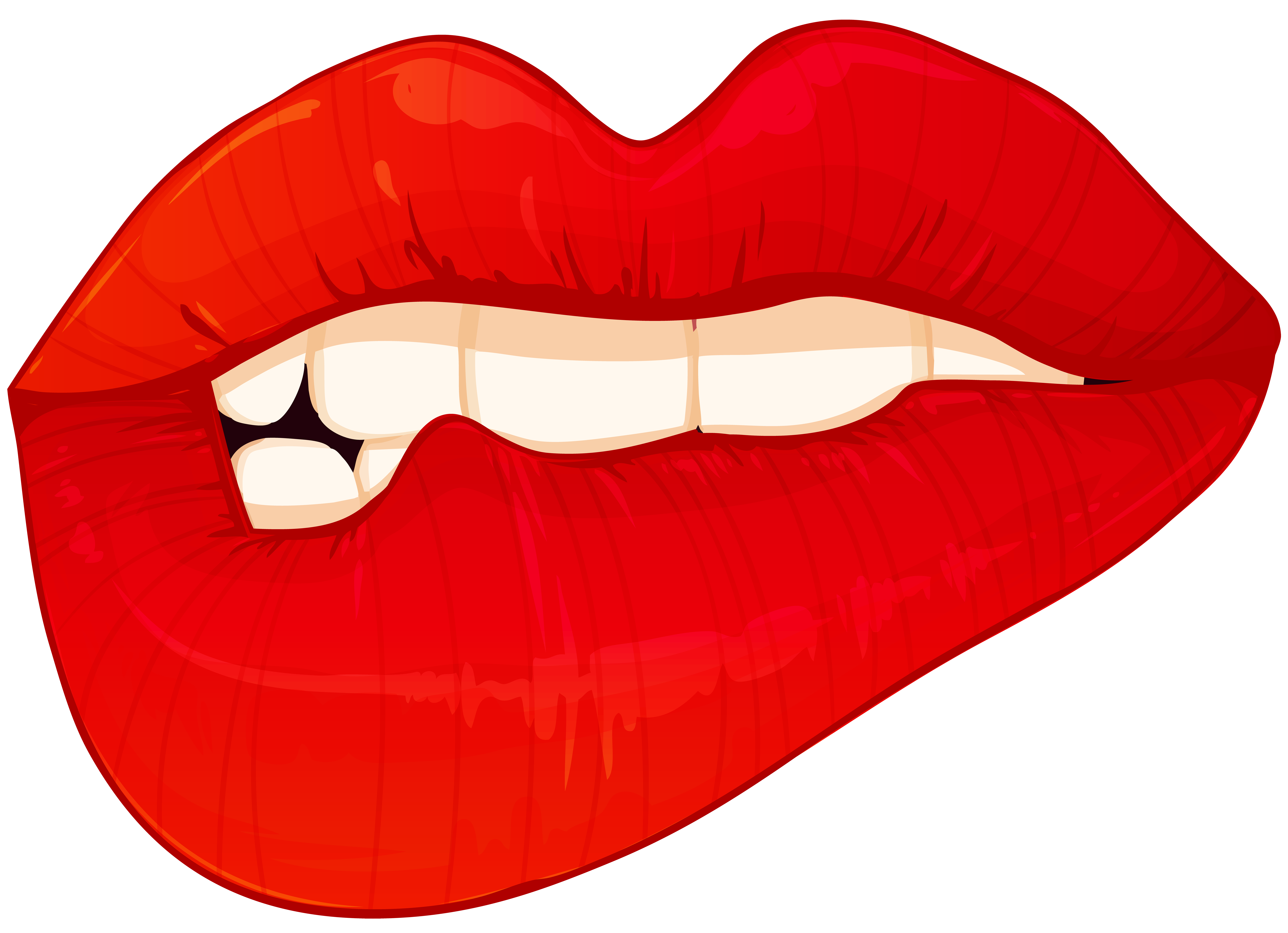 8000x5797 Vampire Lips Clipart