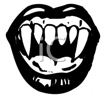 350x325 Vampire Teeth Images Clip Art