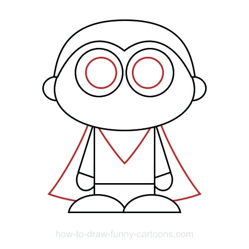 500x499 How To Draw A Vampire Step