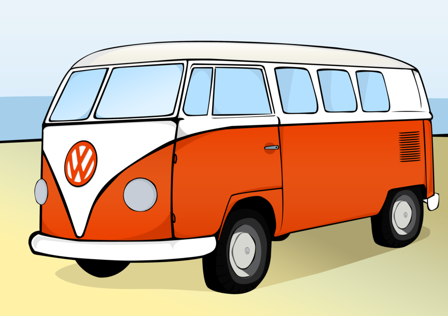900x636 Van, Car, Drawing, Transparent Png Image Clipart Free Download