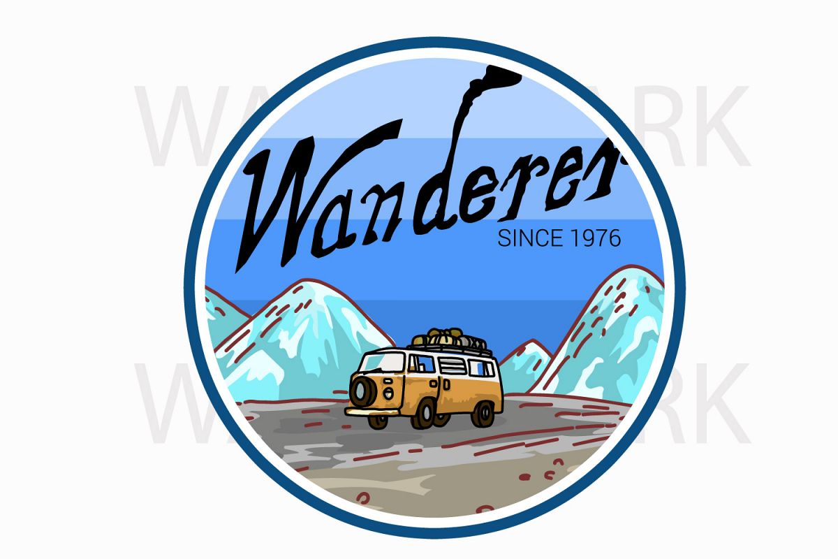 1200x800 Wanderer Van Badge Logo