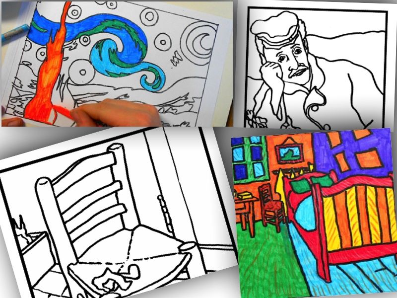800x600 Printable Worksheets About Van Gogh Teaching Art Art