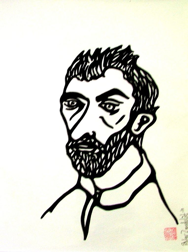 763x1024 drawing of the day, vincent van gogh