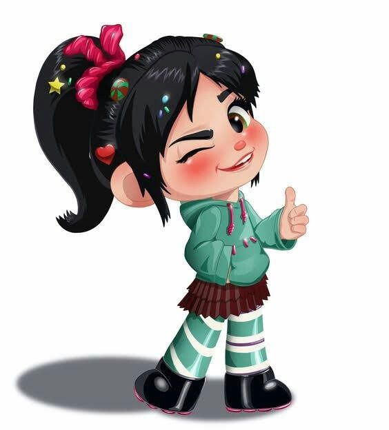 564x624 Vanellope Von Schweetz Drawn