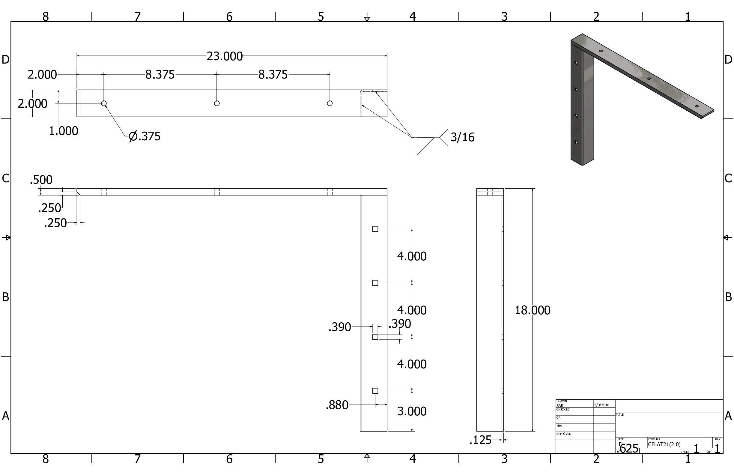 2448x1584 d concealed flat bracket drawings aampm hardware