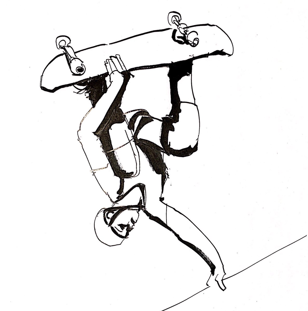 1187x1200 ryo eats sushi on twitter skateboarding