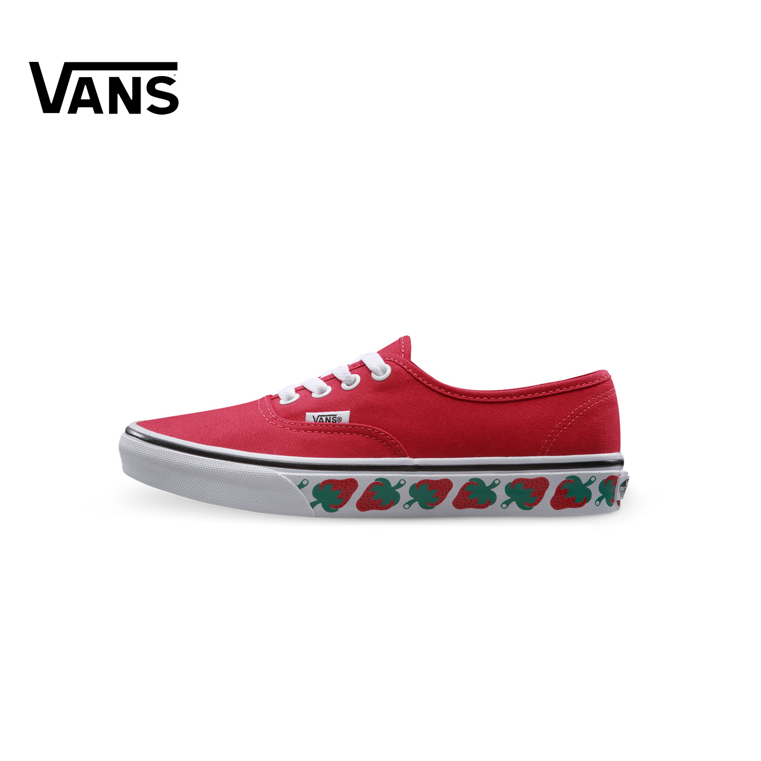 1500x1500 Vans Fans Shoes Pink Love Strawberry Creative Drawing Painted