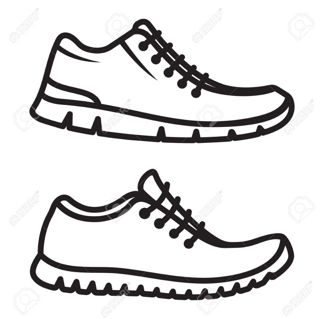 1084x1067 Easy Dance Shoe Drawing Of A Running Vans Pointe Nike I Fertility