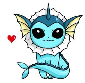 293x286 How To Draw Pokemon Vaporeon Step