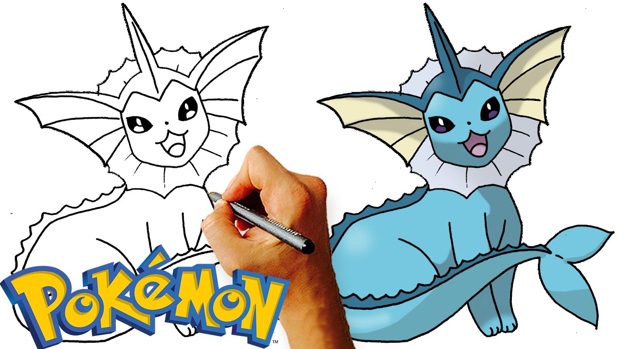 1280x720 How To Draw Vaporeon