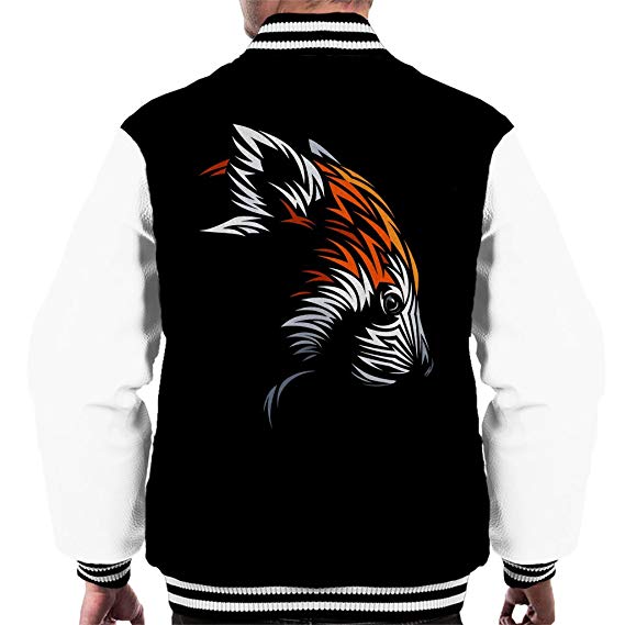 569x569 Head Profile Tribal Red Panda Men's Varsity Jacket