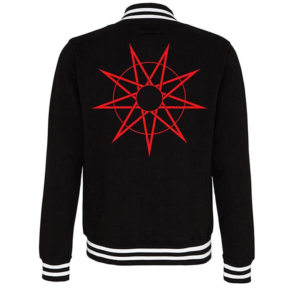 1002x1002 Men's Slipknot Logo And Star Varsity Jacket Retro Styler