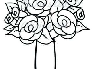 320x240 Free Pictures Of Flowers In Vases Flowers In Vase Drawing