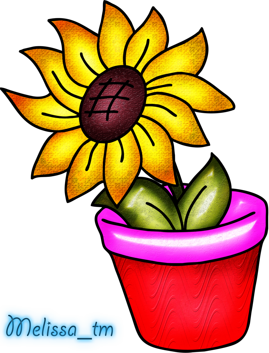 900x1181 Vase Drawn Flower Transparent Png Clipart Free Download