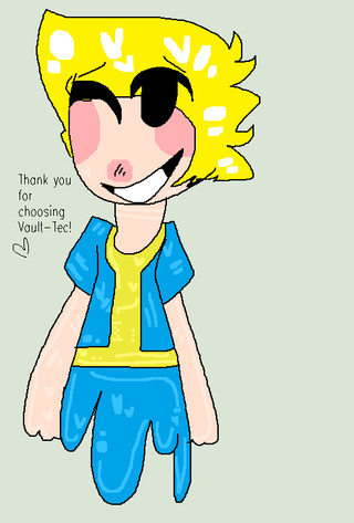 320x473 Just A Vault Boy Drawing I Made For Da A While Back!