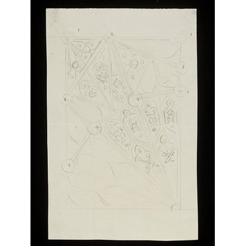 355x355 Design For Decoration Of Choir Vault, Abbey Church Of St Mary