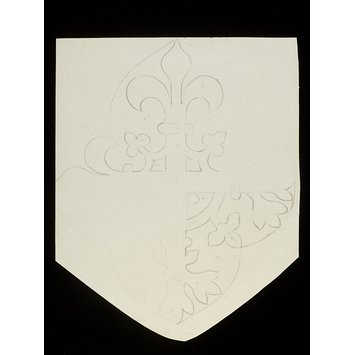 355x355 Design For The Decoration Of The Choir Vault, Abbery Church Of St