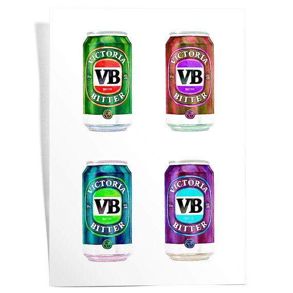 570x570 Victoria Bitter Pop Art The Affordable Art Company