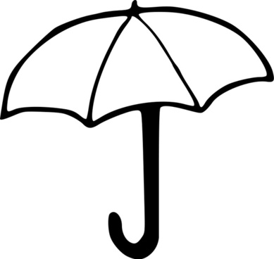 389x368 Umbrella Drawing Vector Free Vector Download