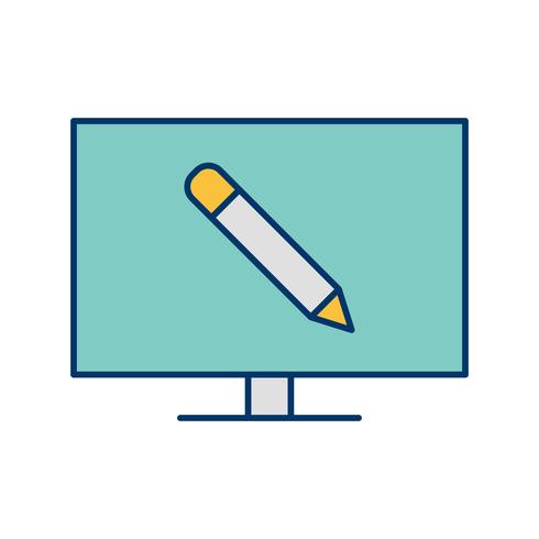 490x490 Online Education Vector Icon