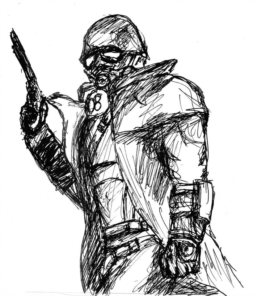 835x957 New Vegas Sketch
