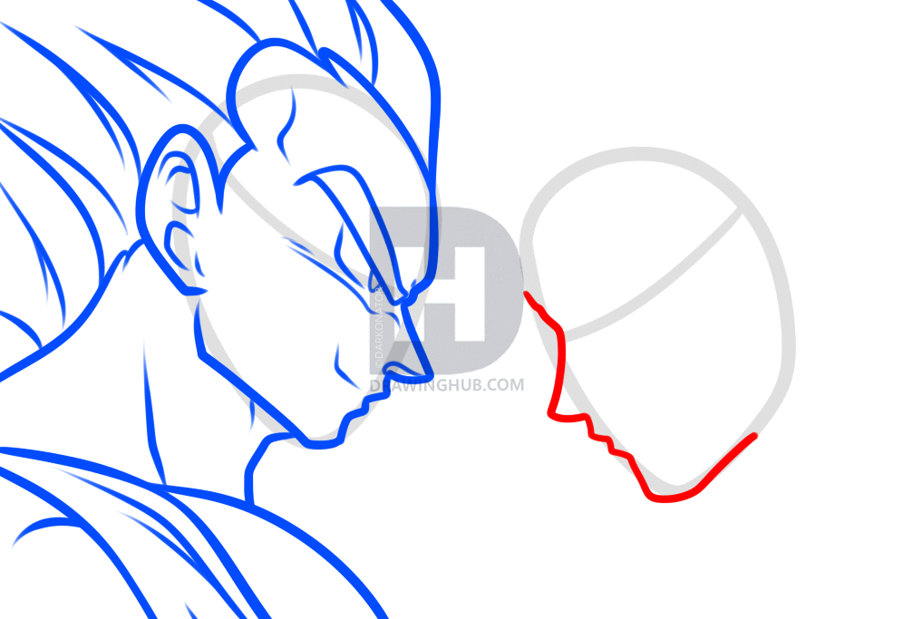 996x683 How To Draw Vegeta Vs Sasuke, Step