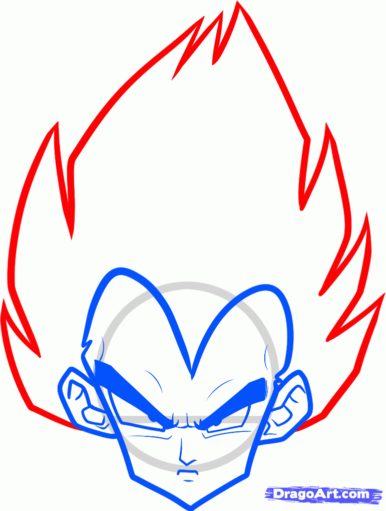 771x1020 How To Draw Vegeta Easy, Step