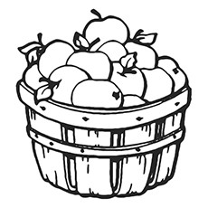230x230 Vegetable Basket Coloring Pages Fresh Top Apple Coloring Pages