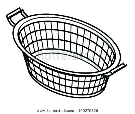 450x381 Basket Drawing