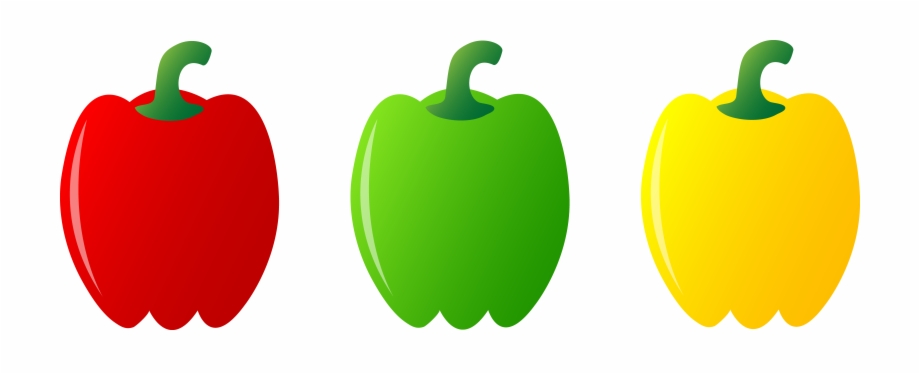 920x374 Drawing Vegetables Bell Pepper Transparent Png Clipart