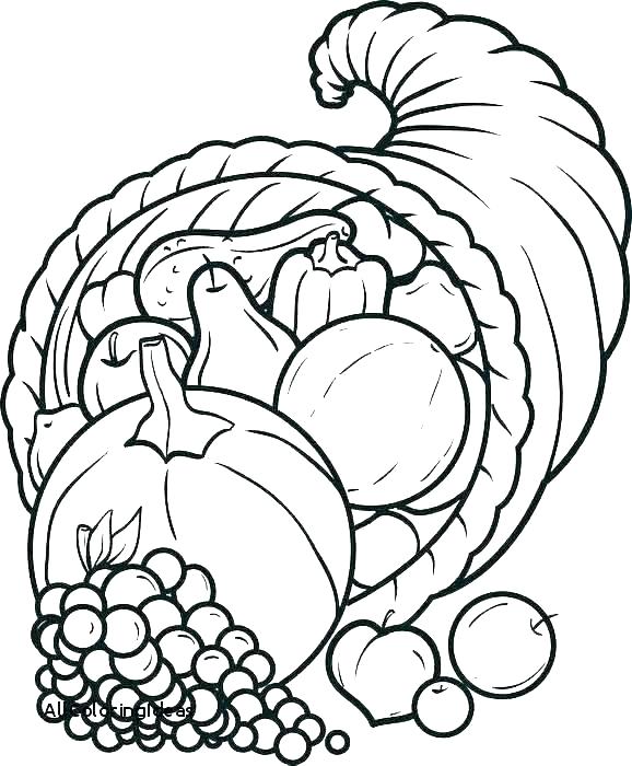 578x700 free cornucopia coloring pages cornucopia coloring