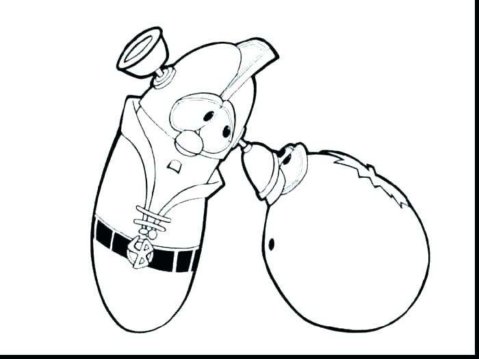 700x525 Veggie Tale Coloring Pages