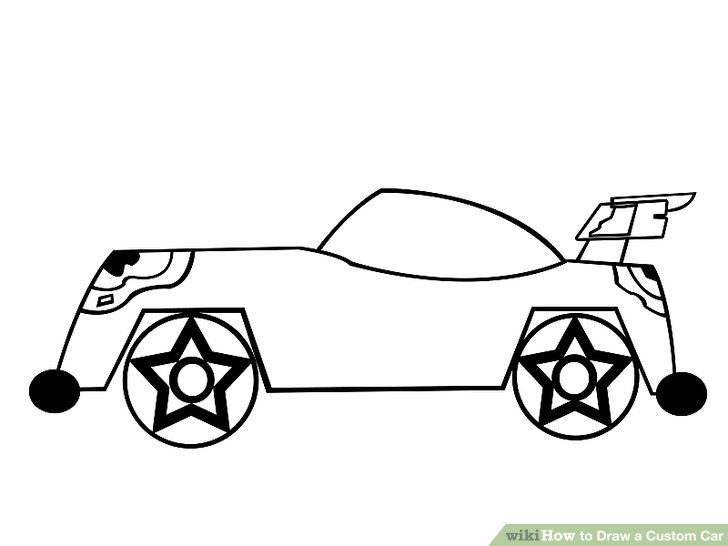 728x546 How To Draw A Custom Car Steps