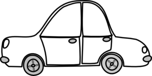 300x150 Car Outline Clip Art