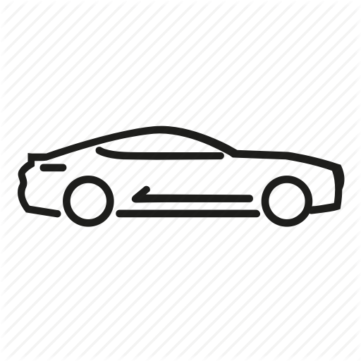 512x512 Collection Of Free Vector Cars Car Outline Download On Ui Ex