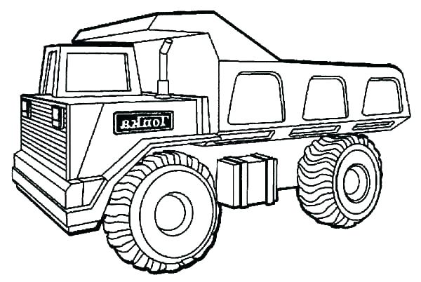 600x402 Construction Vehicles Coloring Pages Bulldozer Vehicle Truck Sheet