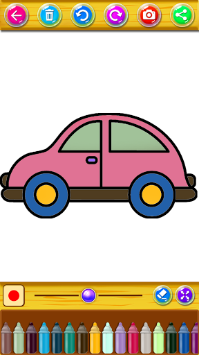 288x512 Vehicles Drawing Book Apk