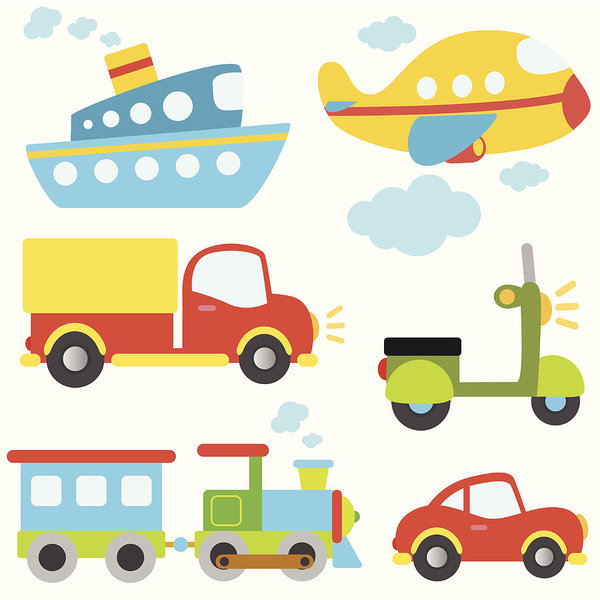 600x600 Cartoon Vehicles