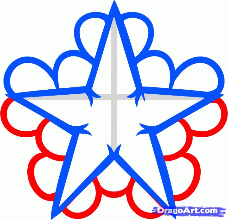 726x702 how to draw black veil brides star, step