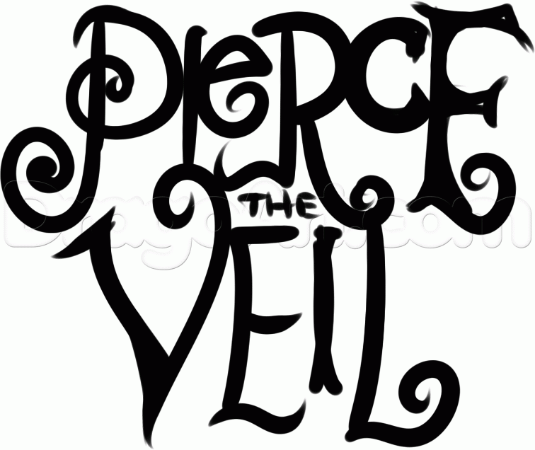756x636 Step How To Draw Pierce The Veil Logo