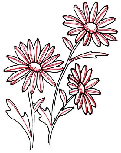 400x506 How To Draw Watercolor Flowers And Skedtches Drawings, Art