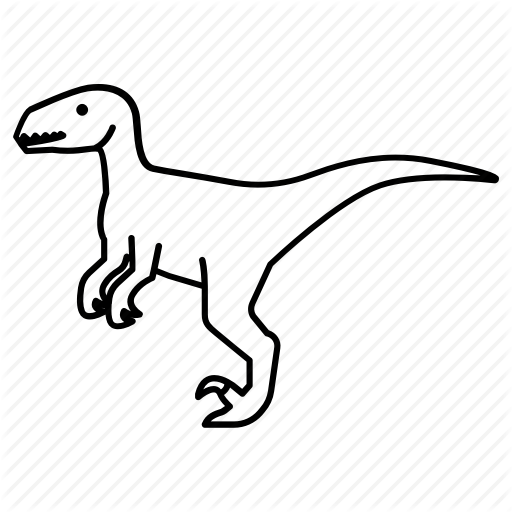 512x512 Dinosaur, Line, Drawing, Transparent Png Image Clipart Free Download