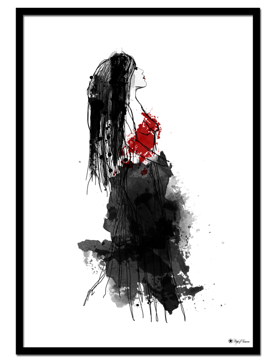 563x740 Elle Noir Poster