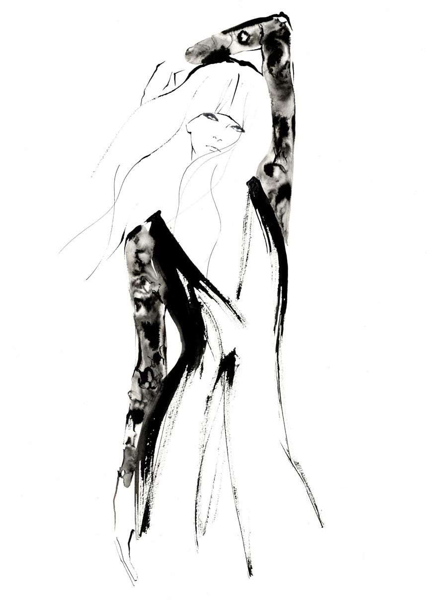 900x1216 Fashion Illustration