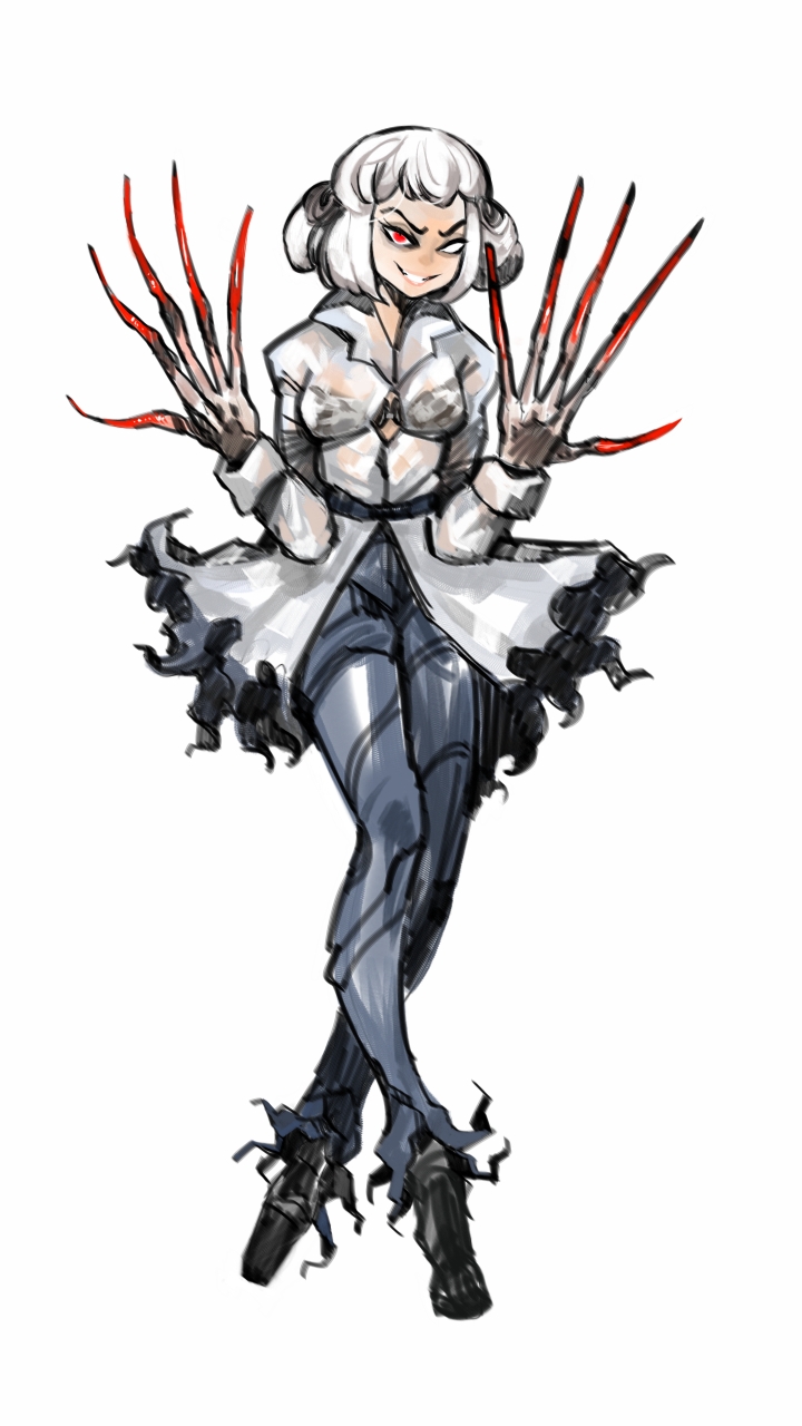 720x1280 Oc Velvet Claws Characterdrawing