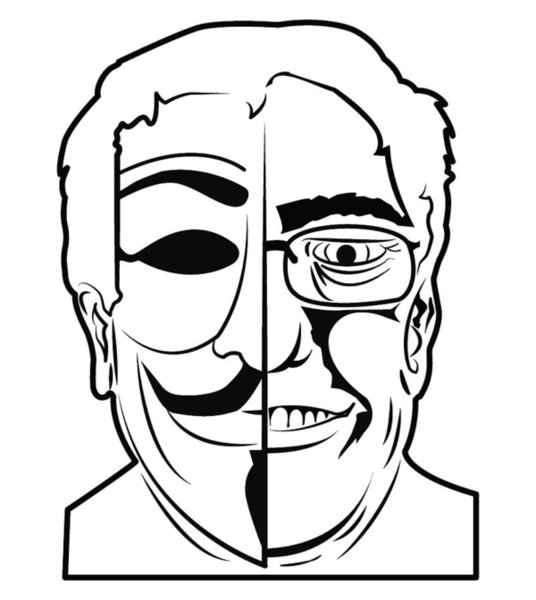 536x600 V For Vendetta Art Fine Art America