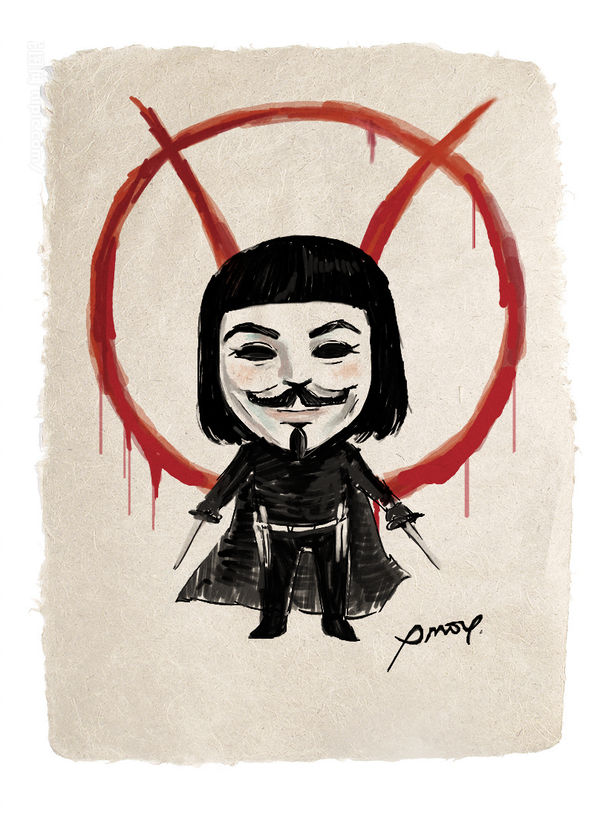 600x814 V For Vendetta