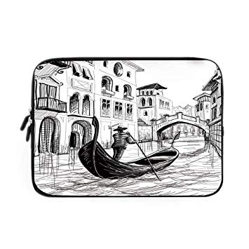 355x355 sketchy decor laptop sleeve bag,neoprene sleeve case