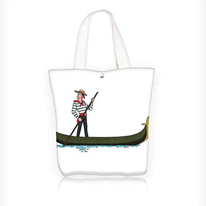 425x425 Canvas Tote Bags Of Gondola In Romance City Venice